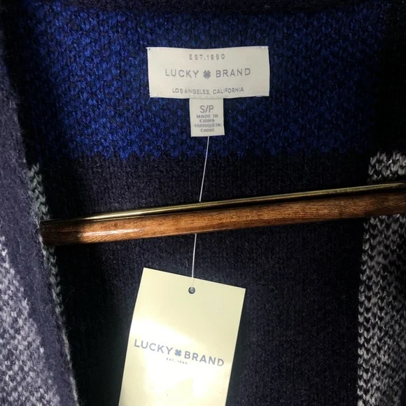 Lucky Brand oversized open cardigan